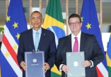 Brasil e Cabo Verde assinam acordo para impulsionar investimentos e redefinir parceria atlântica Gabriel Xavier/MPS