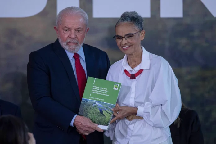 Capa_Lula-e-Marina-lancam-plano-com-caminhos-para-zerar-desmatamento-da-Amazonia-ate-2030-1 Reprodução