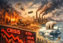 Natureza ameaçada coloca economia global em risco trilionário Imagem - IA