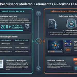 De Harvard ao WhatsApp: Como a ciência de ponta está mudando o futuro da Amazônia Uma foto em ângulo aberto mostrando um estudante ou pesquisador jovem, de traços amazônidas, sentado à beira de um rio com um tablet moderno, onde se vê gráficos científicos coloridos, contrastando o verde da floresta com a tecnologia de ponta.