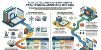 A Nova Arquitetura do Saber: Como a Ciência Digital está Revolucionando o Futuro da Amazônia Uma composição visual mostrando um tablet transparente sobreposto a uma folha de seringueira, onde se veem conexões neurais e dados digitais fluindo como se fossem a própria seiva da planta, simbolizando a união entre natureza e tecnologia.