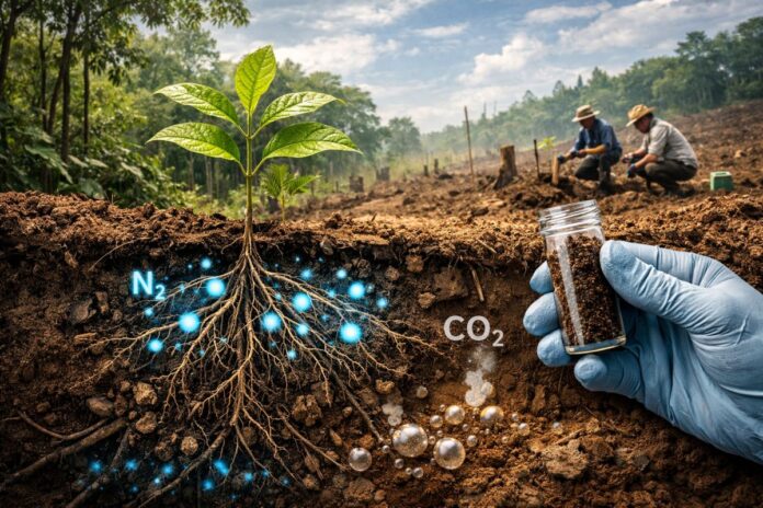 Nitrogênio acelera o sequestro de carbono em florestas tropicais