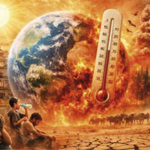 População mundial duplicará até 2050 Quase metade da população mundial (3,79 bilhões) viverá sob calor extremo até 2050