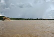 Dragagens no Tapajós ameaça destruir urnas milenares em sítios arqueológicos Foto: Divulgação/Dnit