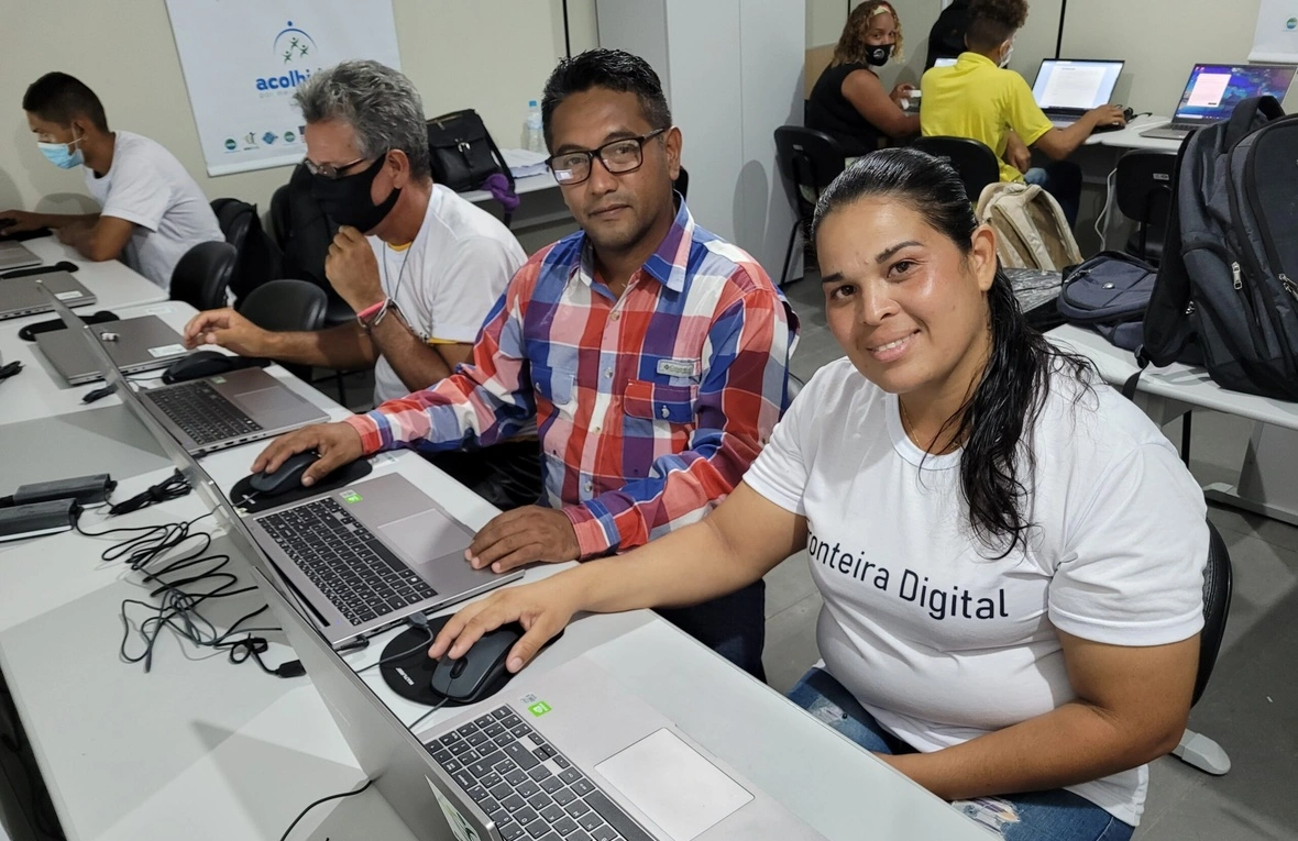 Projeto em Boa Vista aposta em tecnologia para refugiados 2 img 62471 0