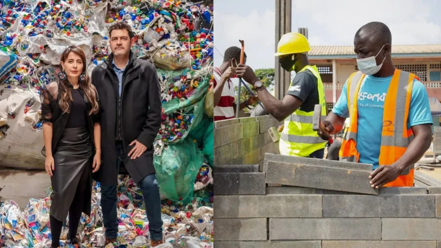 Reciclagem redefine destino do entulho nas cidades 2 Divulgação/Conceptos Plástico