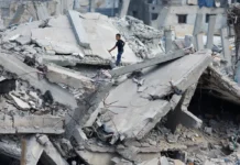 A guerra contra a natureza: O rastro invisível de destruição ambiental nos conflitos REUTERS/MOHAMMED SALEM/PROIBIDA REPRODUÇÃO