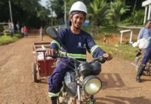 Safra de castanha-do-pará em 2026 consolida bioeconomia no Baixo Amazonas Foto: DGFLOP/IDEFLOR-Bio