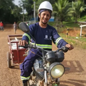 Safra de castanha-do-pará em 2026 consolida bioeconomia no Baixo Amazonas Foto: DGFLOP/IDEFLOR-Bio