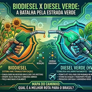 Além do Petróleo: A batalha invisível entre o Biodiesel e o Diesel Verde Além do Petróleo: A batalha invisível entre o Biodiesel e o Diesel Verde