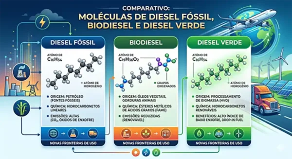 Além do Petróleo: A batalha invisível entre o Biodiesel e o Diesel Verde