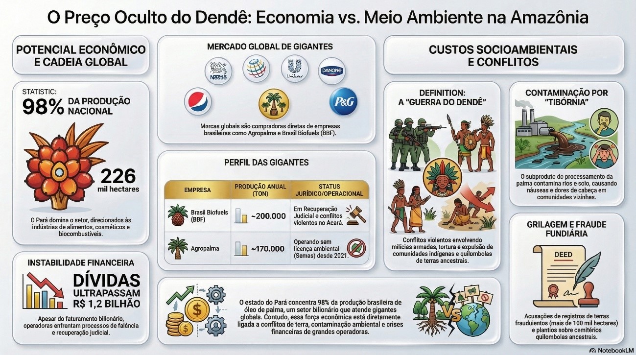 O colapso da gigante do dendê e a crise na Amazônia