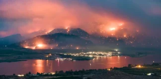 A água potável corre risco muito tempo depois de incêndios florestais A água potável do Canadá pode permanecer em risco muito tempo depois que os incêndios florestais se extinguem
