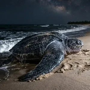 Tartaruga gigante volta a dominar as praias do Amapá A tartaruga gigante que voltou às praias do Amapá