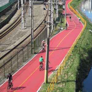 Ciclovias ganham protagonismo na agenda climática urbana Foto: Edson Hiroshi Aoki
