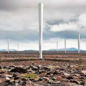 Instituições globais adotam árvores de vento para metas de carbono zero Reprodução