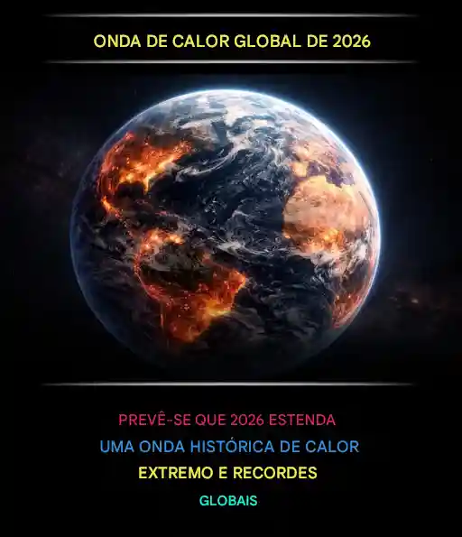 Existe o risco de 2026 ser o ano mais quente já registrado, mesmo sem o El Niño, devido à tendência de aquecimento global", disse Tido Semmler