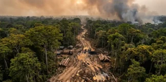 Geopolítica da dor como o caos climático de 2026 empurra a Amazônia para o tráfico humano Geopolítica da dor: como o caos climático de 2026 empurra a Amazônia para o tráfico humano