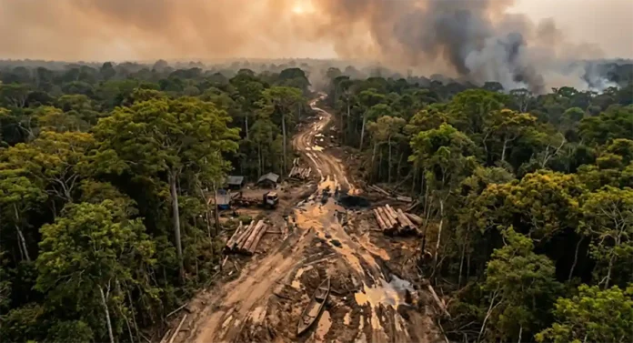 Geopolítica da dor: como o caos climático de 2026 empurra a Amazônia para o tráfico humano