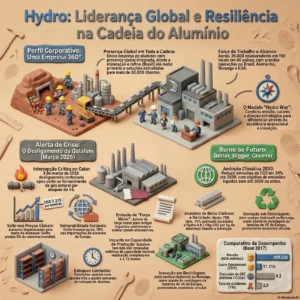 Por que o alumínio nascido na Amazônia precisa viajar ao Catar para virar metal Por que o alumínio da Amazônia vira metal no Catar