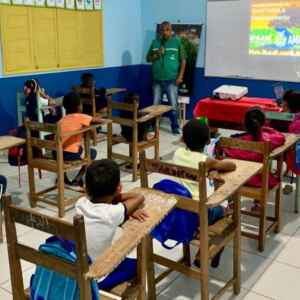 Ipaam inicia maratona de educação ambiental em escolas de Ipixuna nesta segunda FOTOS: Divulgação/Ipaam