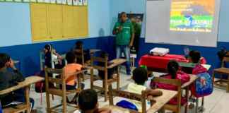 Ipaam inicia maratona de educação ambiental em escolas de Ipixuna nesta segunda FOTOS: Divulgação/Ipaam