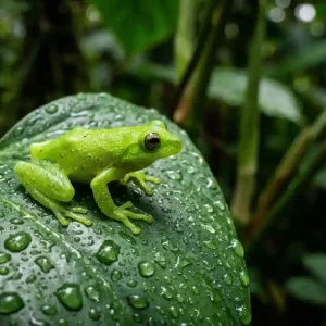 O Mistério do Sapo Esmeralda na Selva Uma nova espécie de anfíbio revela segredos da biodiversidade amazônica e alerta para os riscos de extinção precoce
