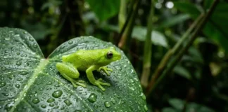 O Mistério do Sapo Esmeralda na Selva Uma nova espécie de anfíbio revela segredos da biodiversidade amazônica e alerta para os riscos de extinção precoce