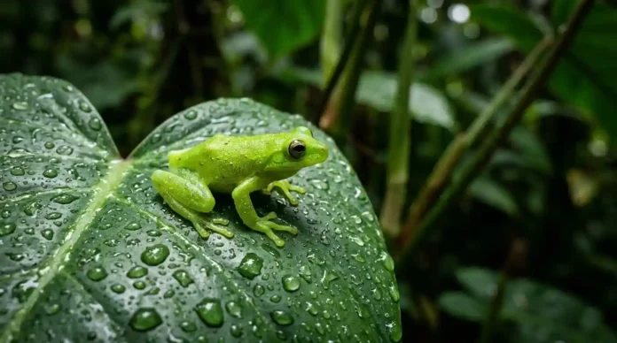 Uma nova espécie de anfíbio revela segredos da biodiversidade amazônica e alerta para os riscos de extinção precoce Uma nova espécie de anfíbio revela segredos da biodiversidade amazônica e alerta para os riscos de extinção precoce