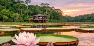 A flor que floresce uma vez por ano e move o turismo na Amazônia A flor que floresce uma vez por ano e move o turismo na Amazônia
