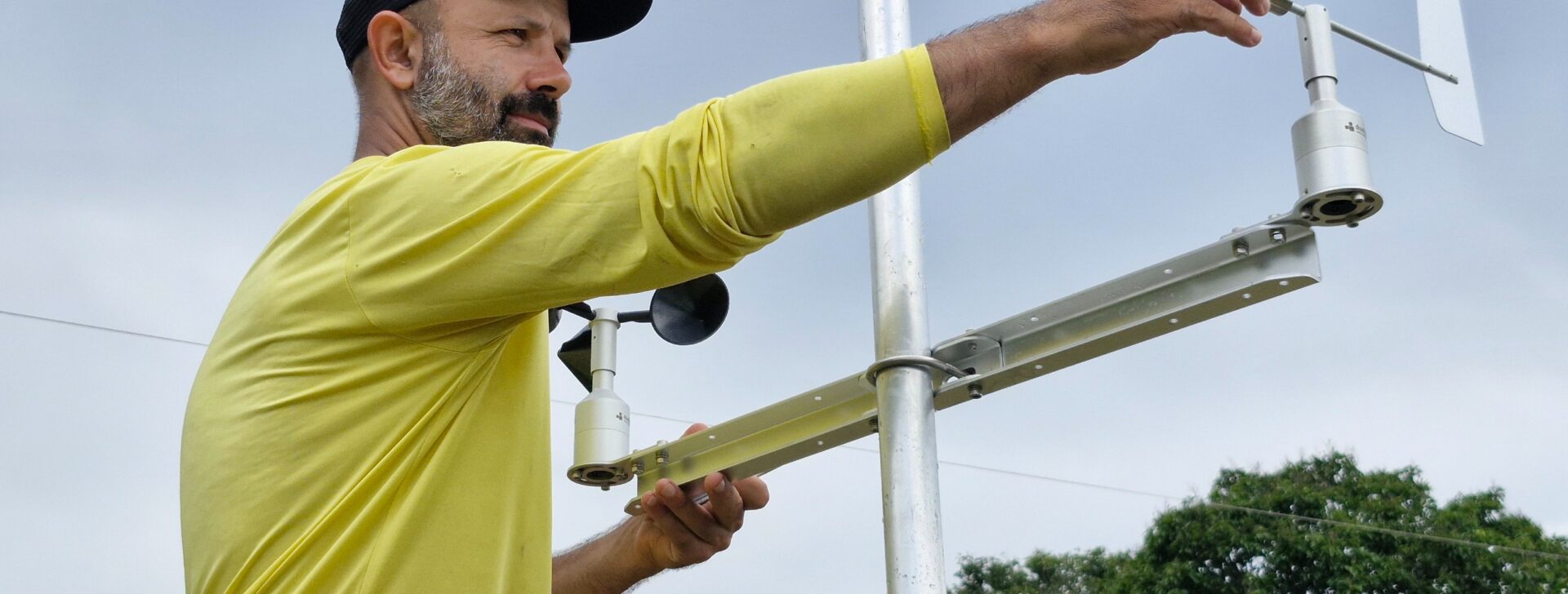 Estação meteorológica fortalece monitoramento na Amazônia Central 1 Reprodução/Instituto Mamirauá