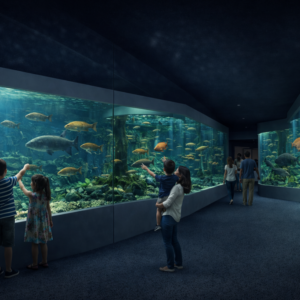 Revitalização histórica de Manaus ganha âncora com novo aquário Divulgação - Gov. Manaus