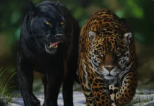 Genética revela por que algumas onças nascem pretas na floresta Imagem - Óleo sobre tela - Elton Brunetti