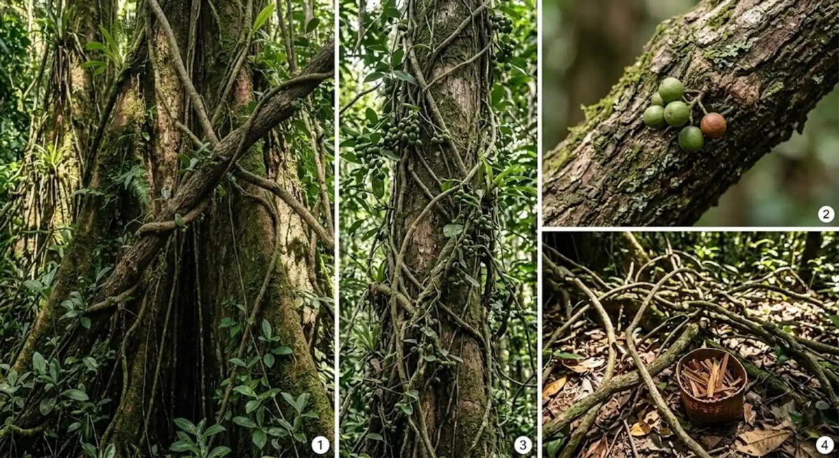 Diversidade de Lianas e Cipós da Floresta Amazônica