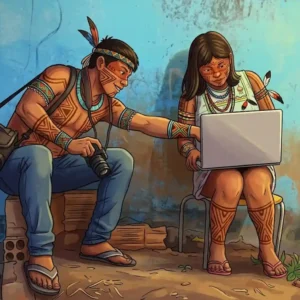 O satélite indígena que detecta invasores antes do primeiro machado Um projeto do WWF-Brasil, em parceria com a Associação Floresta Protegida (AFP), está contribuindo para fortalecer a capacidade de monitoramento e vigilância territorial dessas duas importantes TIs