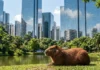 Capivara vira símbolo de convivência urbana em cidades do Brasil Capivaras nas cidades: como elas conquistaram o asfalto