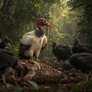Abutres do Novo Mundo e rios amazônicos revelam o papel vital dos sanitaristas da floresta