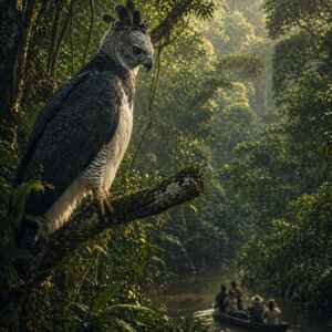 Gavião real e turismo sustentável revelam onde observar a ave mais poderosa da Amazônia brasileira