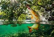 La piraputanga y el turismo de observación en ríos de agua cristalina Fotografia subaquática em estilo National Geographic