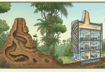 Biomimética amazônica e as torres de cigarra que inspiram sistemas de ventilação passiva em prédios tropicais