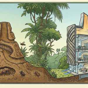 Biomimética amazônica e as torres de cigarra que inspiram sistemas de ventilação passiva em prédios tropicais