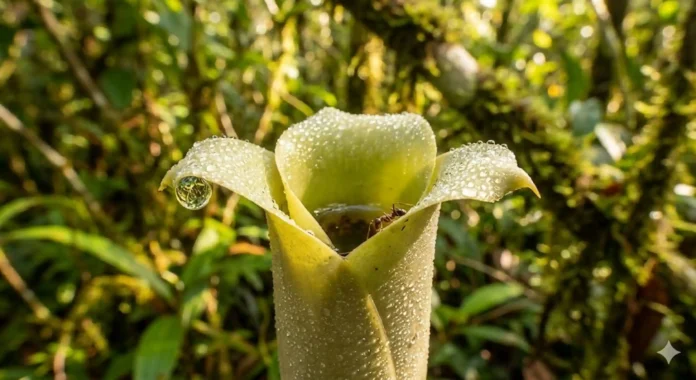 A planta carnívora da Amazônia que devora presas gigantes