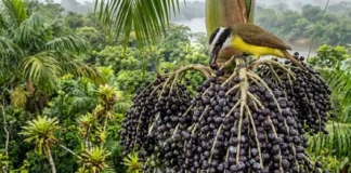 O açaizeiro esconde uma floresta vertical de biodiversidade com 47 espécies O açaizeiro esconde uma floresta vertical de biodiversidade com 47 espécies