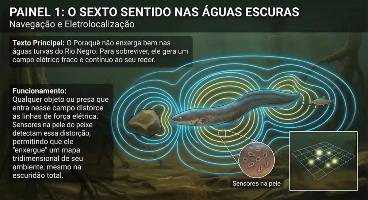 PAINEL 1 - O SEXTO SENTIDO NAS ÁGUAS ESCURAS