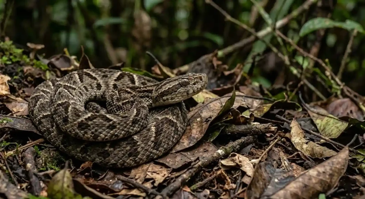 Uma unica gota do liquido translucido e letal produzido pelas glandulas da Bothrops jararaca tem o poder impressionante de derrubar a pressao arterial
