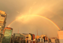 Espalhamento Mie e a ciência por trás do céu amarelado em São Paulo que revela como a poluição altera a visão da luz solar.