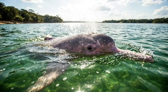 DNA revela novo golfinho raro nas águas do Rio Tapajós