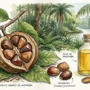 A semente de andiroba que os ribeirinhos usam para curar inflamações e afastar mosquitos na floresta