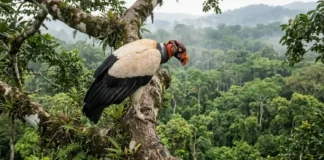 O imponente voo do urubu-rei e sua função vital para a biodiversidade da floresta amazônica