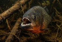 A incrível força da piranha vermelha amazônica supera em proporção a mordida de grandes predadores pré-históricos e tubarões modernos